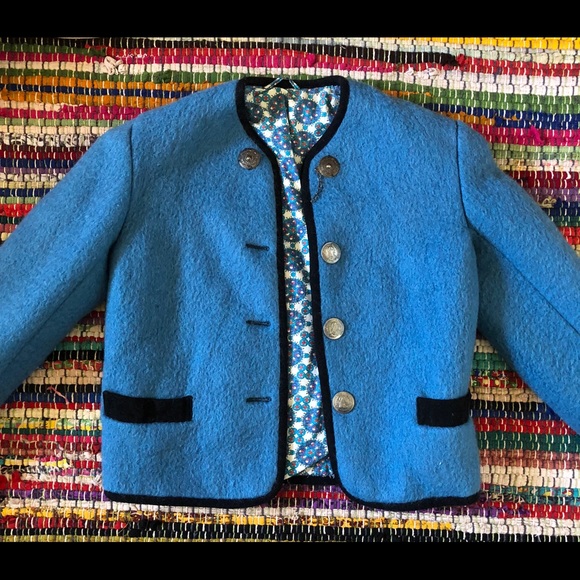 Jackets & Blazers - Blue thick Coat/Blazer